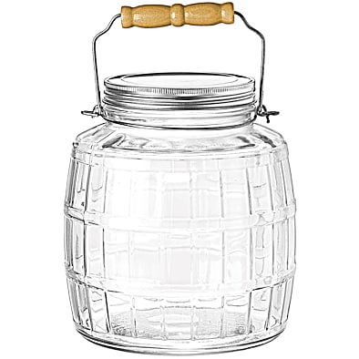 Large 1 gal Cookie Jar w/ Glass Lid by Anchor Hocking at Fleet Farm
