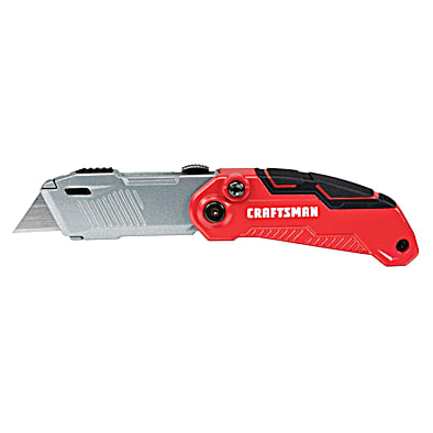 Spring Assist Folding Retractable Utility Knife by CRAFTSMAN at