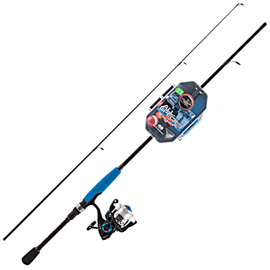 Blue Bait Cast Open Face Spinning 2 Pc Rod and Reel Combo 63 In Fishing Pole  886511956216