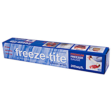Freeze-Tite Plastic Freezer Wrap, 250 Sq Ft