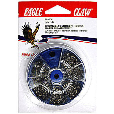 Eagle Claw 144 Pc. Assorted Aberdeen Offset Hooks by Eagle Claw at Fleet  Farm