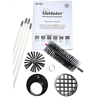Gardus LintEater 10 Pc. Rotary Dryer Vent Cleaning System by