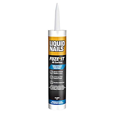 LIQUID NAILS Off-white Interior/Exterior Construction Adhesive (10-fl oz)  in the Construction Adhesive department at