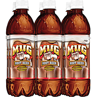 Save on Mug Root Beer Soda Caffeine Free - 6 pk Order Online Delivery