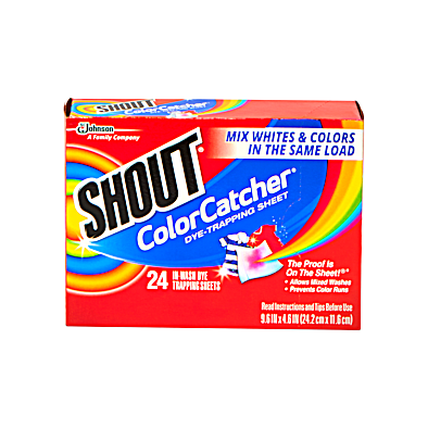 Color Catcher Dye-Trapping Sheets - 24 Pk. by Shout at Fleet Farm