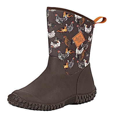 Women s Muckster II Brown Chicken Print Mid Boots