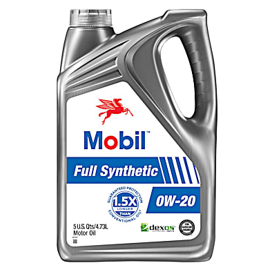 Full Synthetic 0W-20 Motor Oil by Mobil at Fleet Farm
