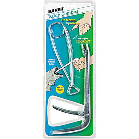 Baker 8 In. Mouth Spreader/HookouT Combo