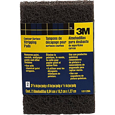 3M Heavy-Duty Stripping Pads for Curved Surfaces