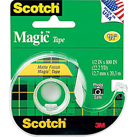 Scotch Magic Tape Dispensered Rolls