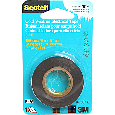 Scotch Cold Weather Electrical Tape 3/4 In. x 300 In.