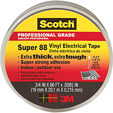 Scotch Super 88 Vinyl Plastic Electrical Tape
