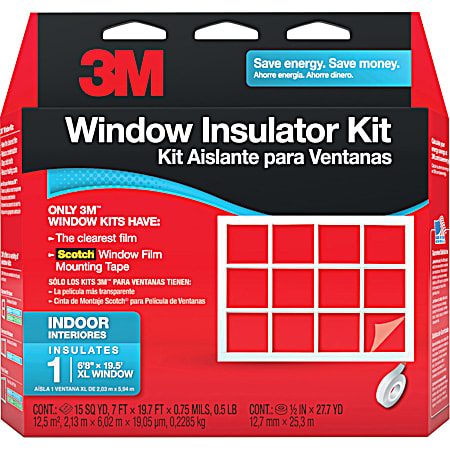 Indoor Oversized Window Insulator Kit