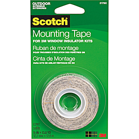Scotch Outdoor Window Film Mounting Tape 1/2 In. x 13.8 Yd.