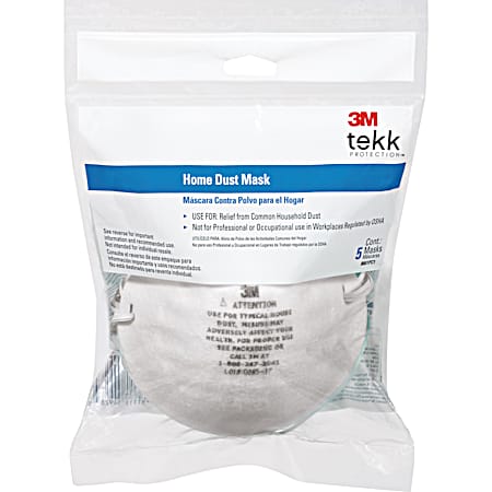 3M 5 Pk. Home Dust Mask