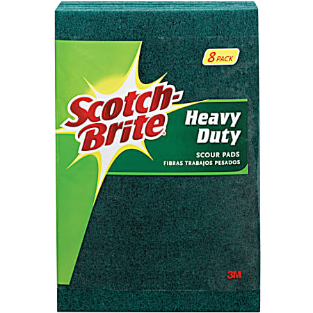 Scotch-Brite Heavy-Duty Scour Pads - 8 Pk.