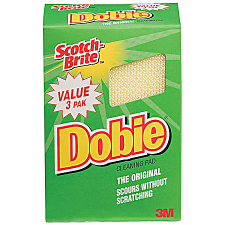Scotch-Brite Dobie Cleaning Pads - 3 Pk.