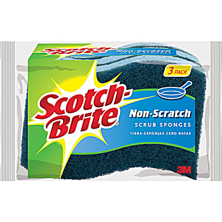 Scotch-Brite Non-Scratch Sponges - 3 Pk.