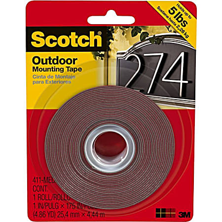 Outdoor Mounting Tape 1 In. x 175 In.