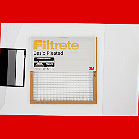 Filtrete Basic Pleated Air Filter