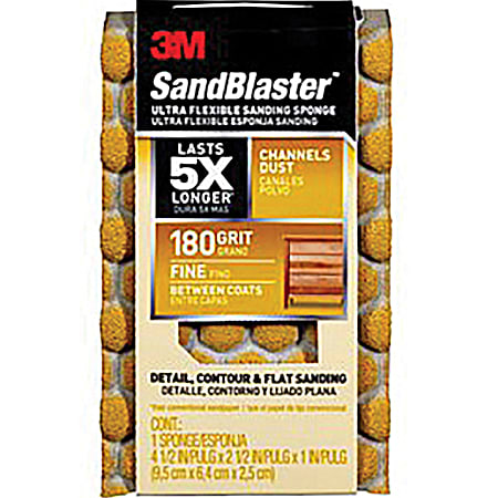 SandBlaster 180 Grit Sanding Sponge