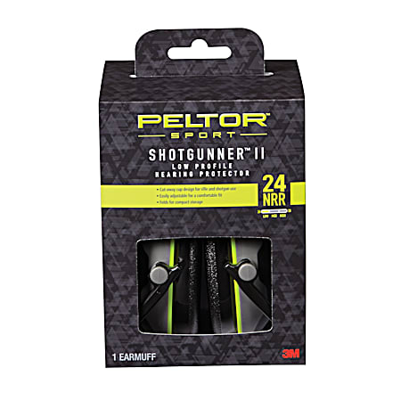 Peltor Black/Gray Sport Shotgunner II Hearing Protector