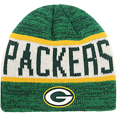 Adult Green Bay Packers Green & Gold Marl Knit Cuff Beanie