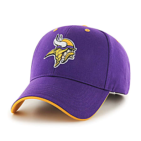 Adult Minnesota Vikings Purple/Yellow Mass Money Maker Team 6-Panel Cap