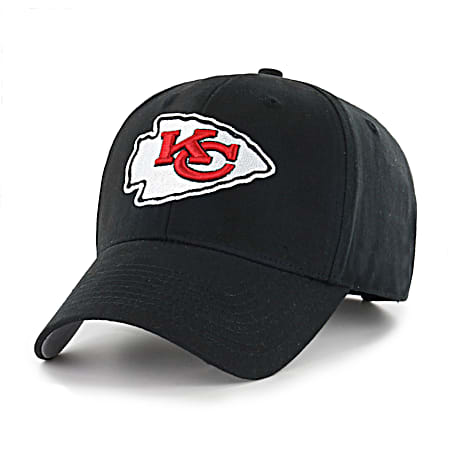 Adult Kansas City Chiefs Mass Basic Black NFL Hat