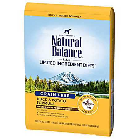 L.I.D. Limited Ingredient Diets Grain-Free Duck & Potato Dry Dog Food