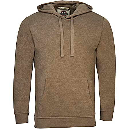 Field & Forest Men's Lakeside Olive Heather Long Sleeve French Terry Hoodie