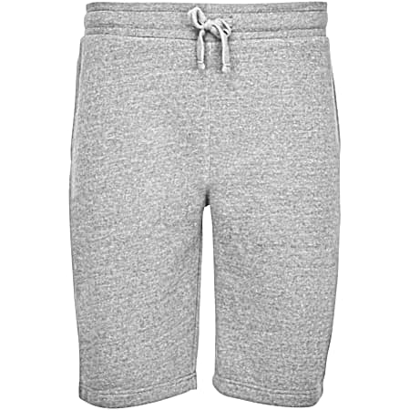 Men's Lakeside Light Grey Heather French Terry Shorts