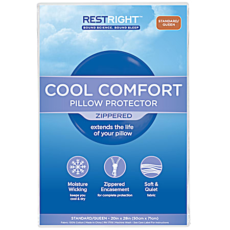 Cool Comfort Standard/Queen Pillow Protector