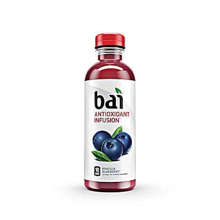 Antioxidant Infusion 18 oz Brasilia Blueberry Water - 6 pk