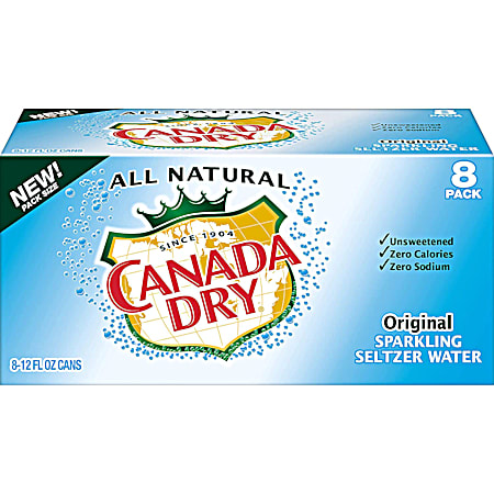 12 oz Original Sparkling Seltzer Water - 8 pk