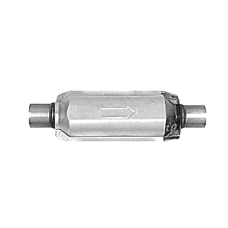 Universal Catalytic Converter w/ 2 in Inlet/Outlet Round Body
