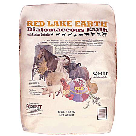 Red Lake Earth Diatomaceous Earth - 40 Lb.