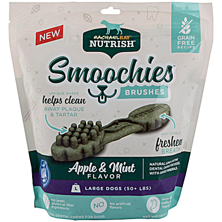 Rachael Ray Nutrish 37 oz Smoochies Grain-Free Apple & Mint Dog Dental Chews