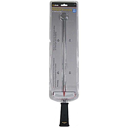 Pro-Grade 1/2 In. Drive Round Beam Torque Wrench