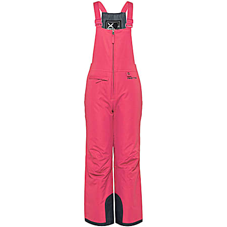 Toddler Girls' Fuchsia Bib Style Polyester Overalls