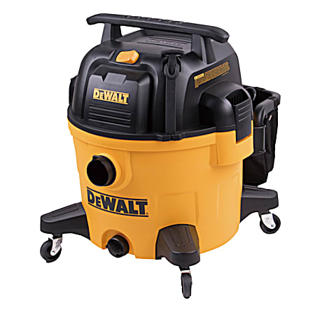 DEWALT 9 gal Yellow/Black Poly Wet/Dry Vacuum
