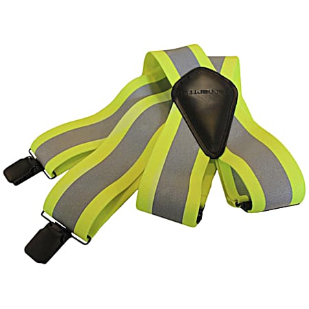 Men's Brite Lime High-Visibility Suspender