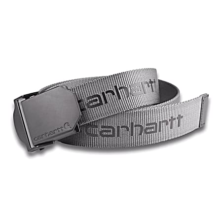 Men's Steel Signature Webbing Belt
