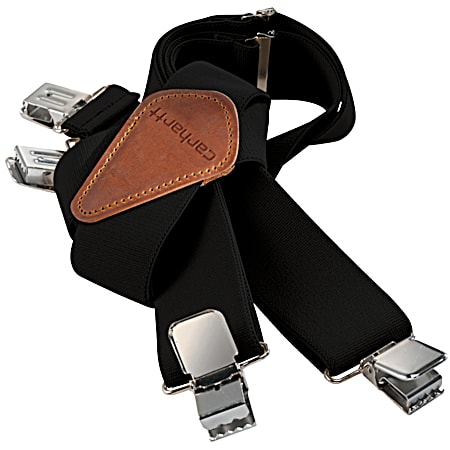 Men's Black Utility Suspender