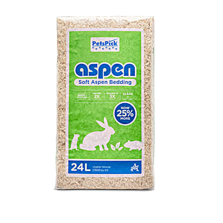 Soft Aspen Bedding for Pets