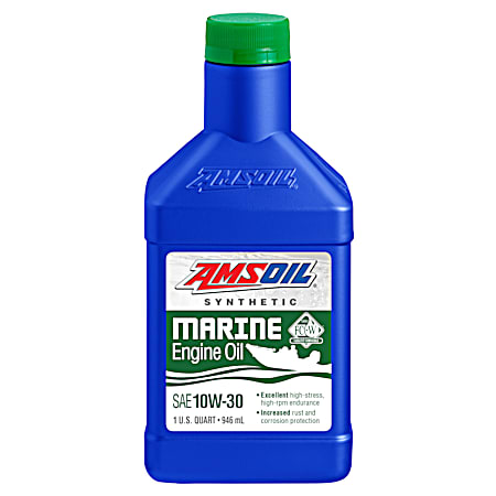 AMSOIL 1 qt Marine 10W-30 Synthetic Engine Oil