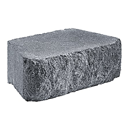 Windsor Stone Retaining Wall Block - Charcoal