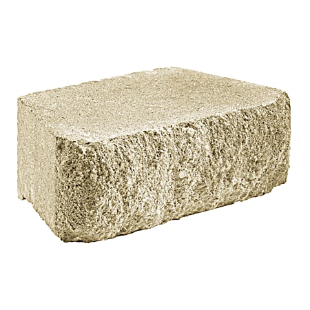 Windsor Stone Retaining Wall Block - Tan