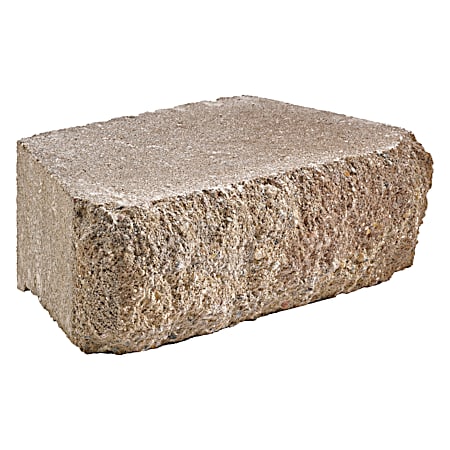 Windsor Stone Retaining Wall Block - Brown/Buff