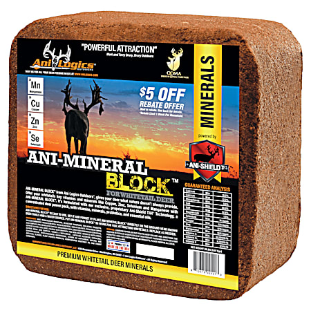 Ani-Block Deer Mineral 20 Lb. Block